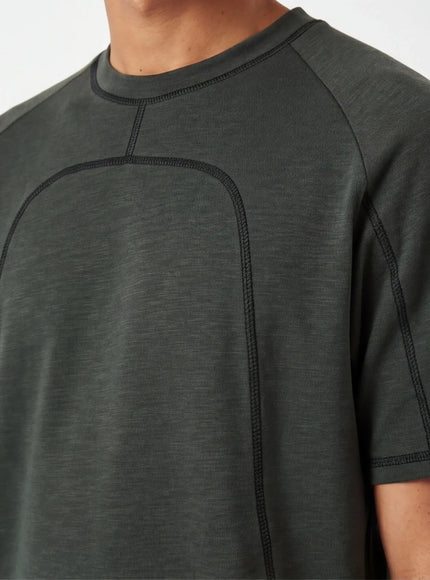Flawless T-Shirt – with Fine Texture with Streetwear Attitude