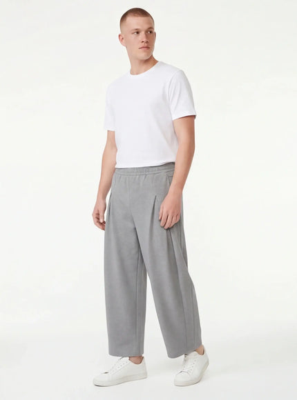 Pantaloni Versatili – din Bumbac Suprem cu Detalii Rafinate