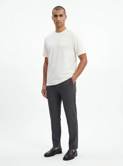 Avant-Garde T-Shirt – with a Silk-Like Touch with Architectural Design
