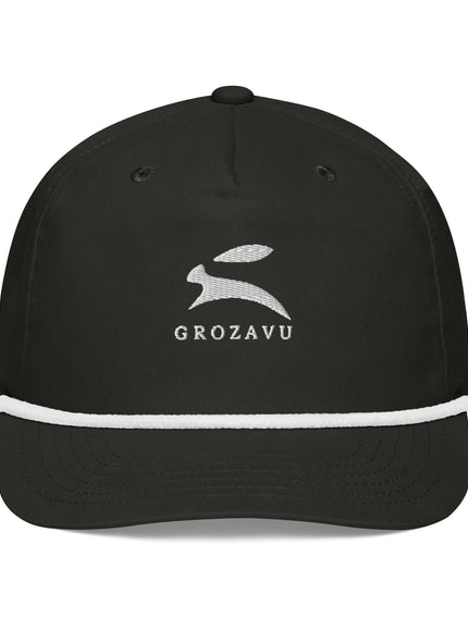 golf rope cap with Grozavu logo