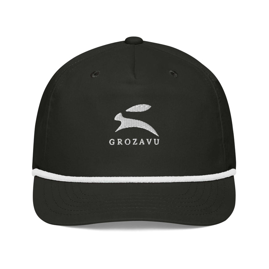 golf rope cap with Grozavu logo