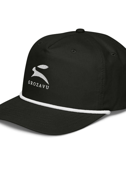 Back view of golf rope cap by Grozavu
