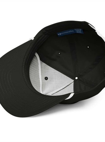 Model wearing golf rope cap by Grozavu