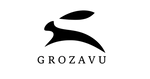 Grozavu rabbit logo — official black minimalist emblem
