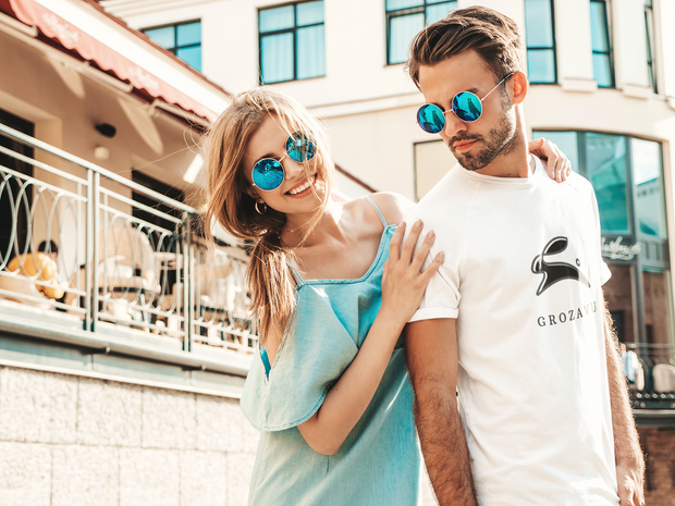 The Grozavu creative team at work – designing ethically made fashion that speaks street.