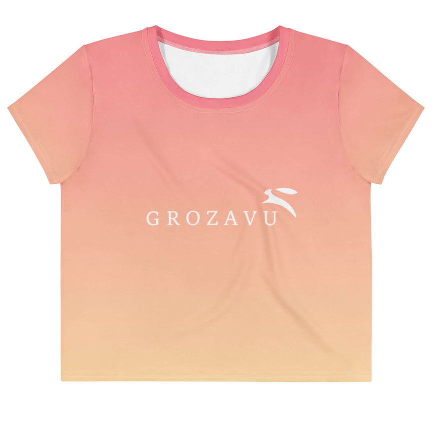 Urban-Chic Crop Top by Grozavu - High-Quality Texture (Pos 2)