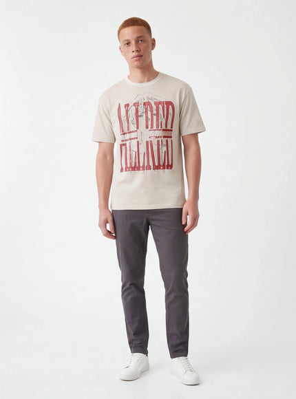 Premium T-Shirt – from Luxury Twill for a Minimalist Style