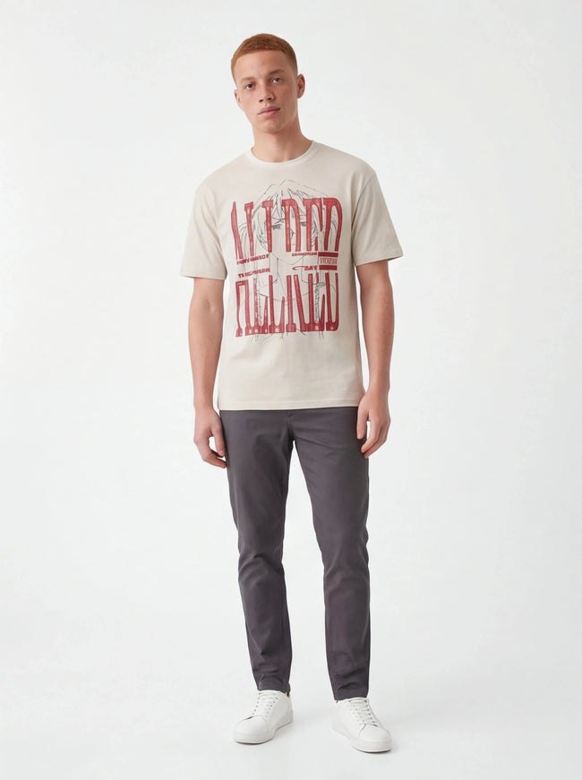 Premium T-Shirt – from Luxury Twill for a Minimalist Style