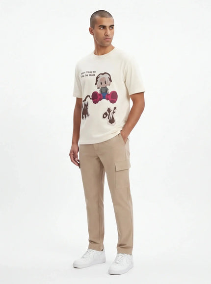 Tricou atemporal – cu interior periat și atitudine streetwear