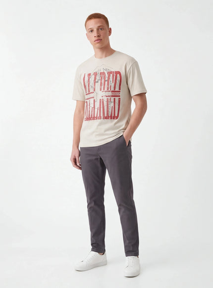 Premium T-Shirt – from Luxury Twill for a Minimalist Style