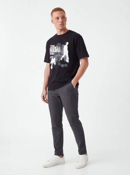 Timeless T-Shirt – from Combed Cotton for Total Freedom of Movement