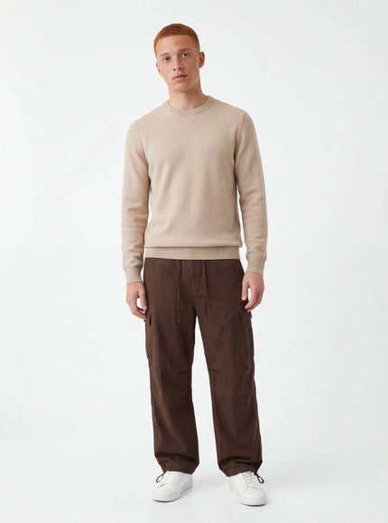 Strukturierte Hose – mit feiner Textur für einen anspruchsvollen Look