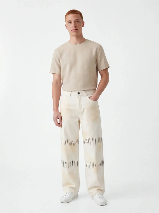 Pantalons Signature – en Matériau Ultra-Doux avec un Design Architectural