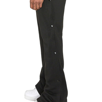 New men's high street multi-line hip-hop breasted sports cashew flower wide-leg casual trousers at €40.96