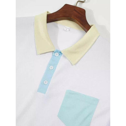 New fashionable and versatile casual lapel polo shirt at €31.26