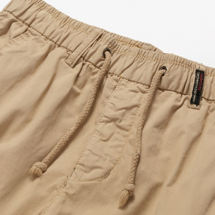 Men's Multi-Pocket Quarter Pants Retro Cargo Pants at €44.25