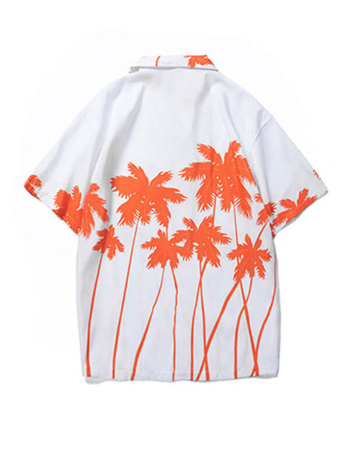 Summer new seaside casual Hawaiian short-sleeved shirt men's beach seaside at €39.56