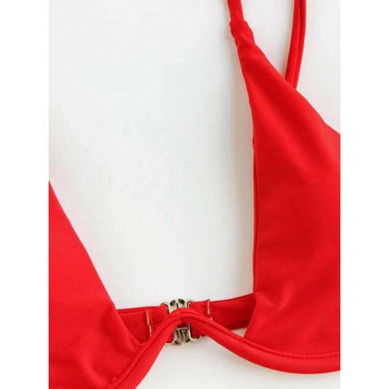 New sexy bikini solid color underwire swimsuit at €18.99