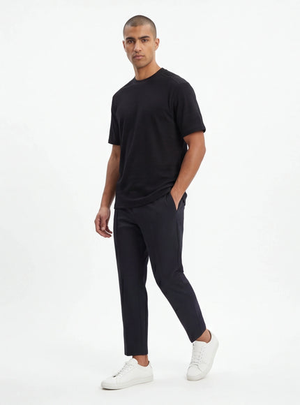 Avant-Garde T-Shirt – with a Silk-Like Touch with Architectural Design