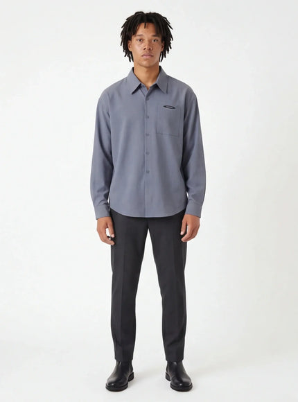 Camicia Iconica a Maniche Lunghe – con Finitura Opaca in Edizione Limitata