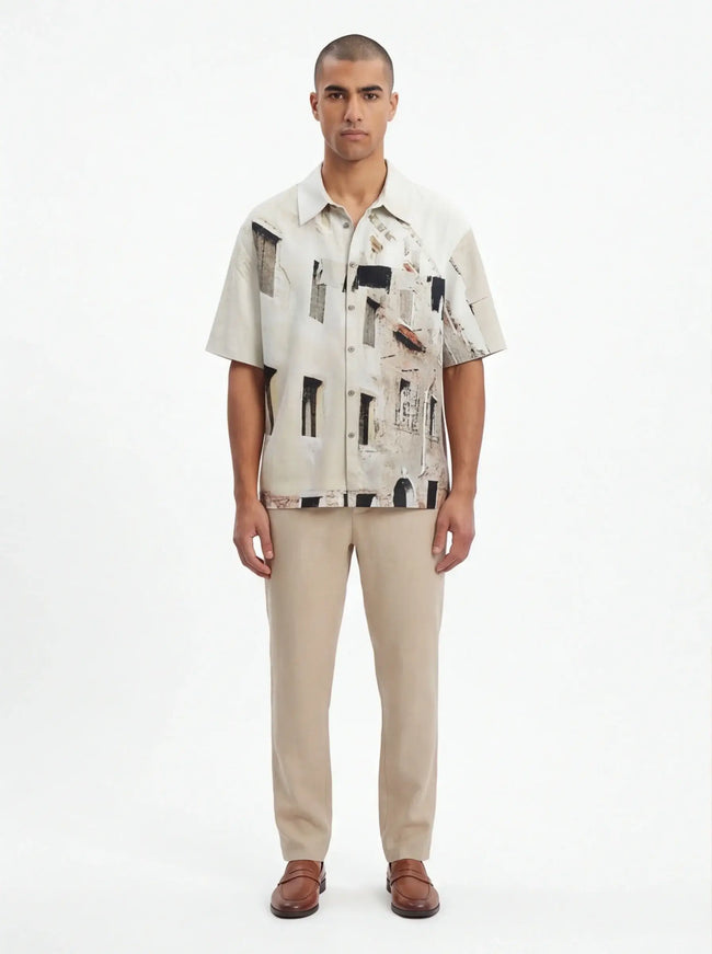 Camisa Atemporal – de Material Ultra Suave para un Look Sin Esfuerzo