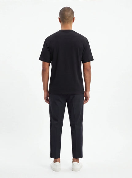Avant-Garde T-Shirt – with a Silk-Like Touch with Architectural Design