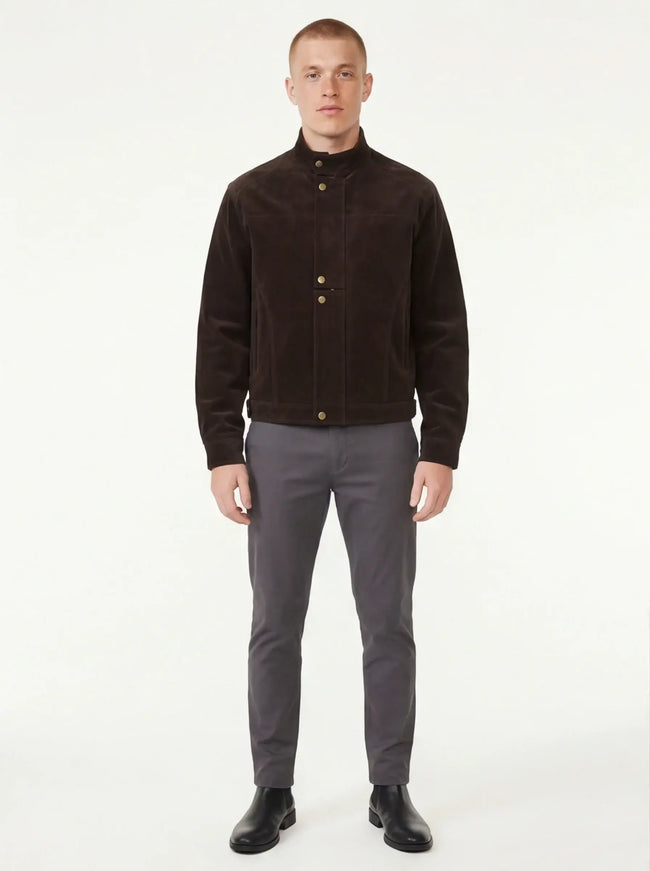 Avant-Garde Jacket by Grozavu - High-Quality Texture (Pos 1)