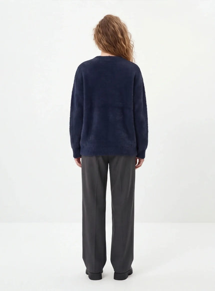 Sweatshirt Lourd – en Tissage Dense pour une Esthétique Urbaine