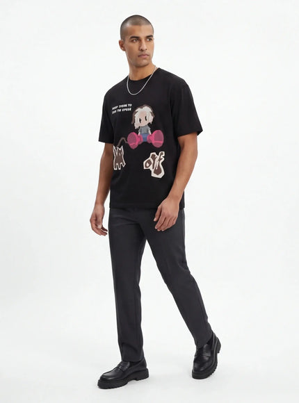 Tricou atemporal – cu interior periat și atitudine streetwear