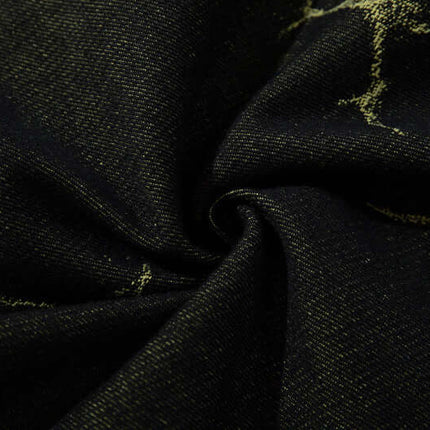 Pantalons en denim large cargo Lightning