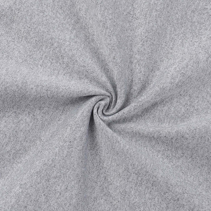 Casual Fit Square Neck Sleeveless Outfit grey fabric texture, lightweight polyester, smooth and breathable material for summer wear.