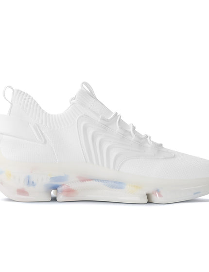 Baskets blanches à coussin d'air