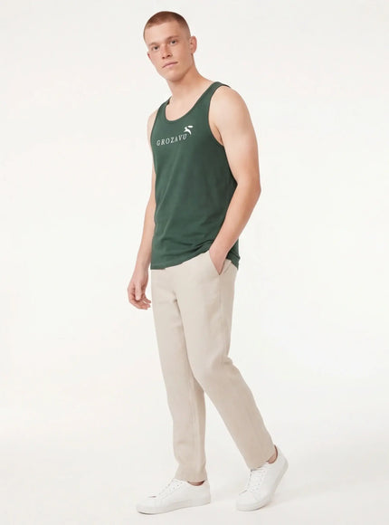 Close-up of tank top fabric