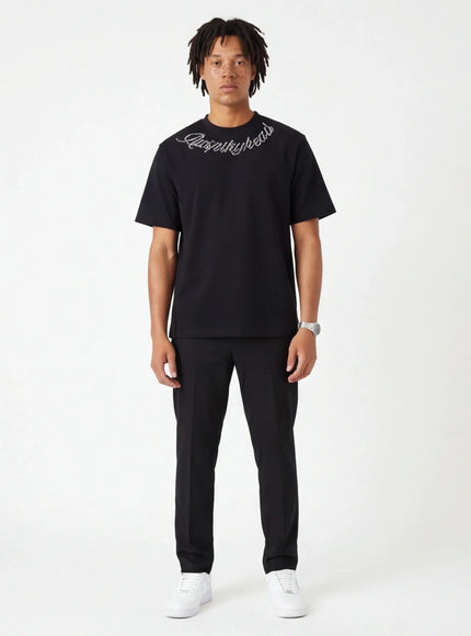 T-Shirt Perfetta – in Twill di Lusso per una Silhouette Audace