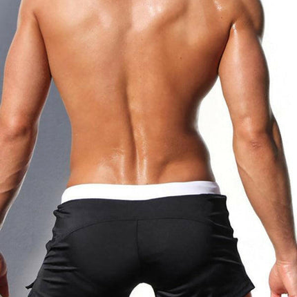 Men's Fashion Fit Front Nylon Hot Spring Swim Shorts at €16.99