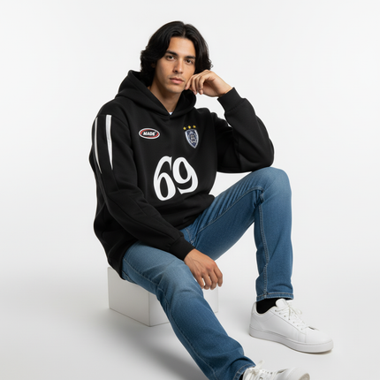 Oversized Hooded Sweatshirt – Loose Fit