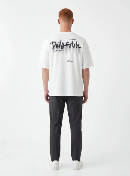 Top Crop Oversized – in Fibra Organica con un Taglio Perfetto