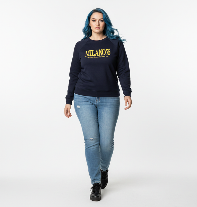 Retro Printed Pullover Hoodie – Loose Fit