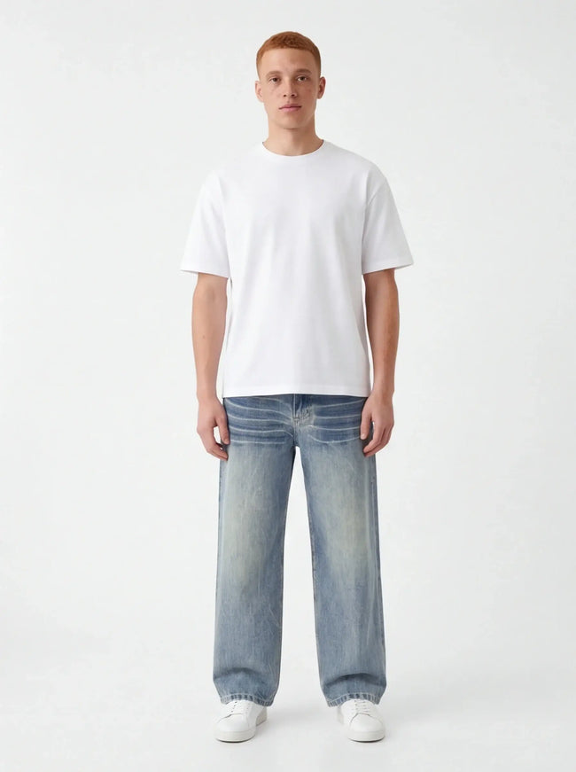 Jeans Effortless – en Coton Suprême pour une Présence Forte