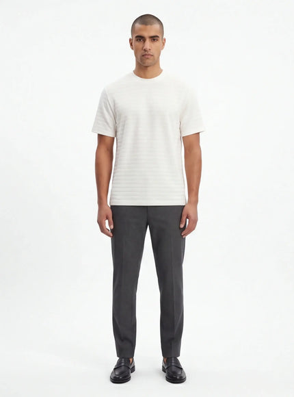 Avant-Garde T-Shirt – with a Silk-Like Touch with Architectural Design