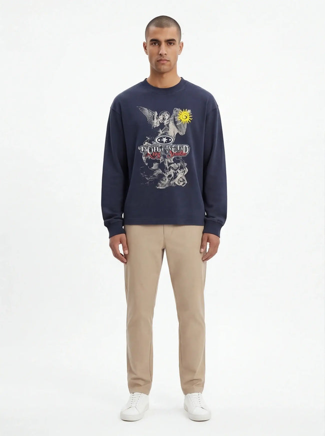 Supreme Sweatshirt – with Premium Texture with a Contemporary Vibe