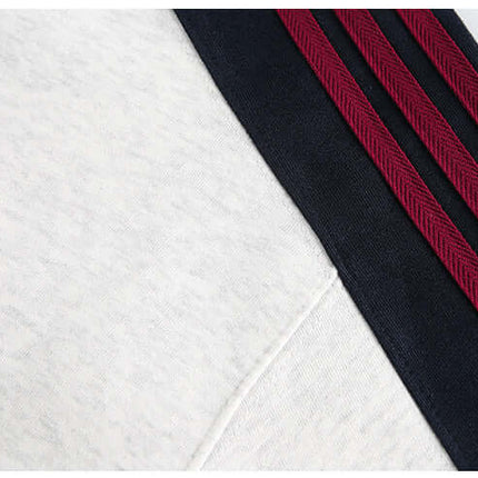 National Trend Retro Stripe Loose Shirt featuring bold stripes and premium cotton blend fabric.