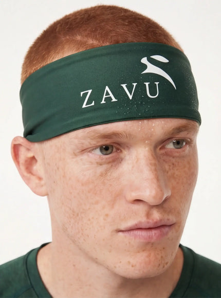 Back view of headband by Grozavu