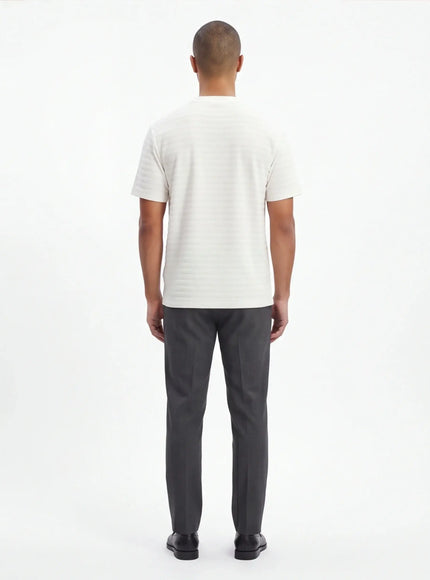 Avant-Garde T-Shirt – with a Silk-Like Touch with Architectural Design