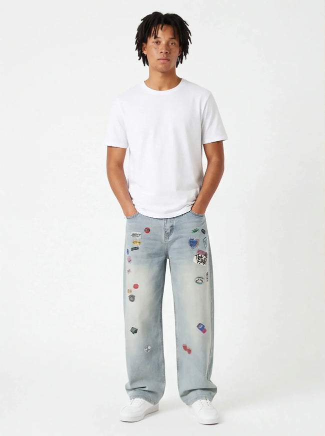 Jeans décontractés – avec une texture premium et une finition supérieure