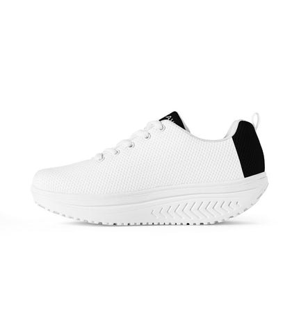 Baskets en maille légères à plateforme