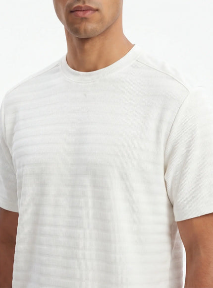 Avant-Garde T-Shirt – with a Silk-Like Touch with Architectural Design