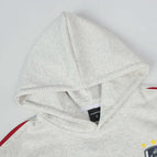 White Flowers Gray / XL