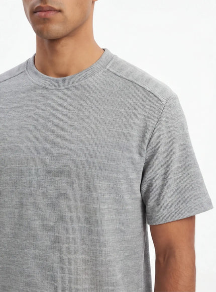 Avant-Garde T-Shirt – with a Silk-Like Touch with Architectural Design
