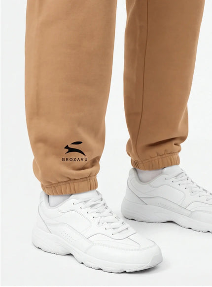 Back view of urban sweatpants by Grozavu